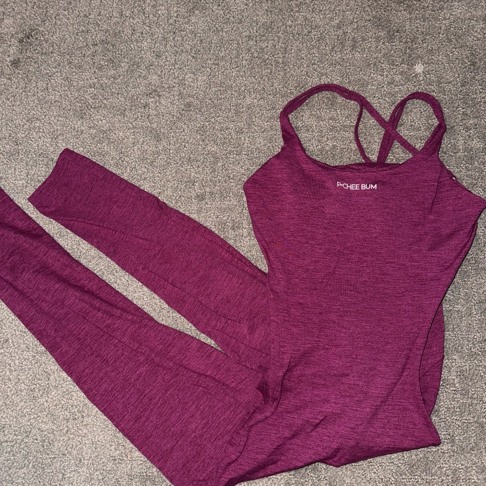 Phoebe Bum Purple Jumpsuit